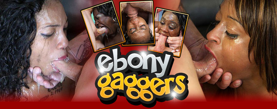 Ebony Gaggers - Ghetto Gaggers Black on Black Crime Ebony Cum Dumps